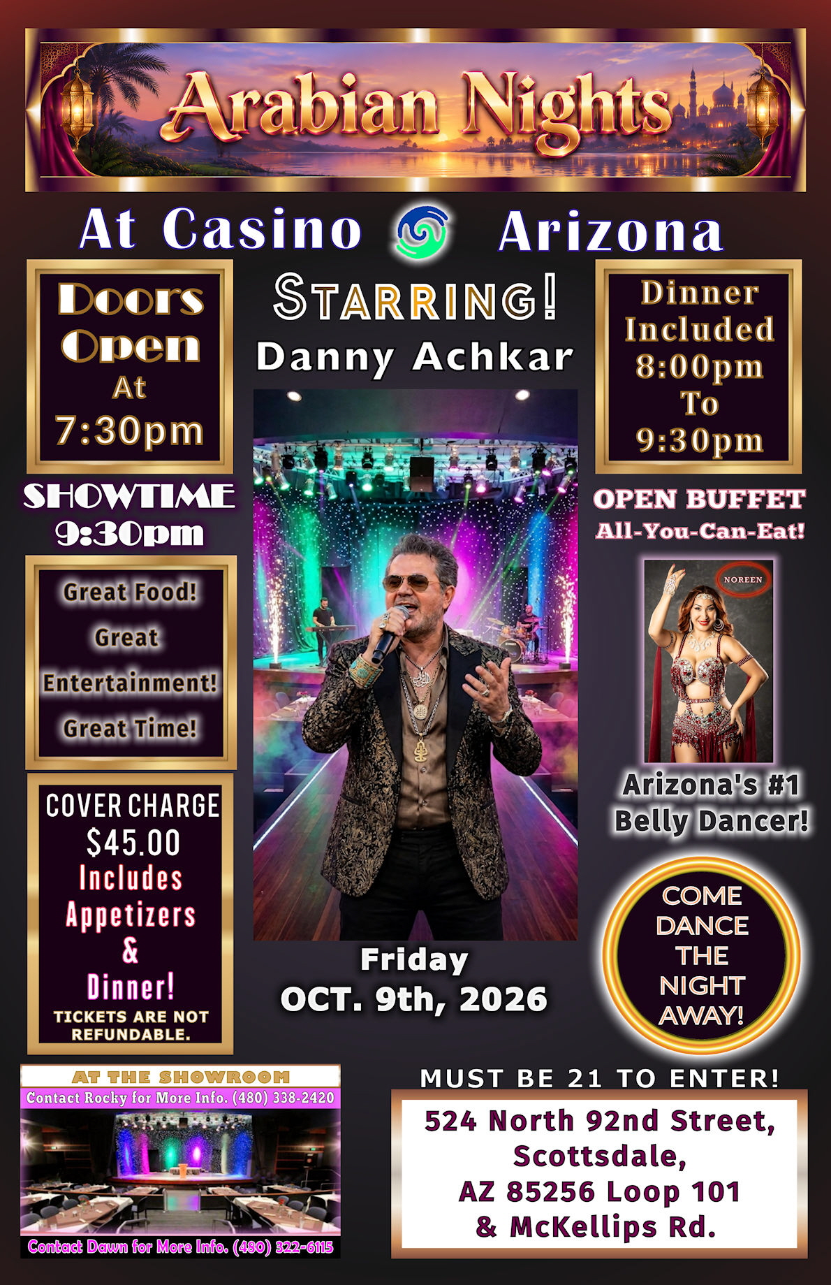 Arabian Nights OCT 2026 Arabian Nights OCT 2026
